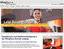Tablet Screenshot of ewto-schule-leipzig.de